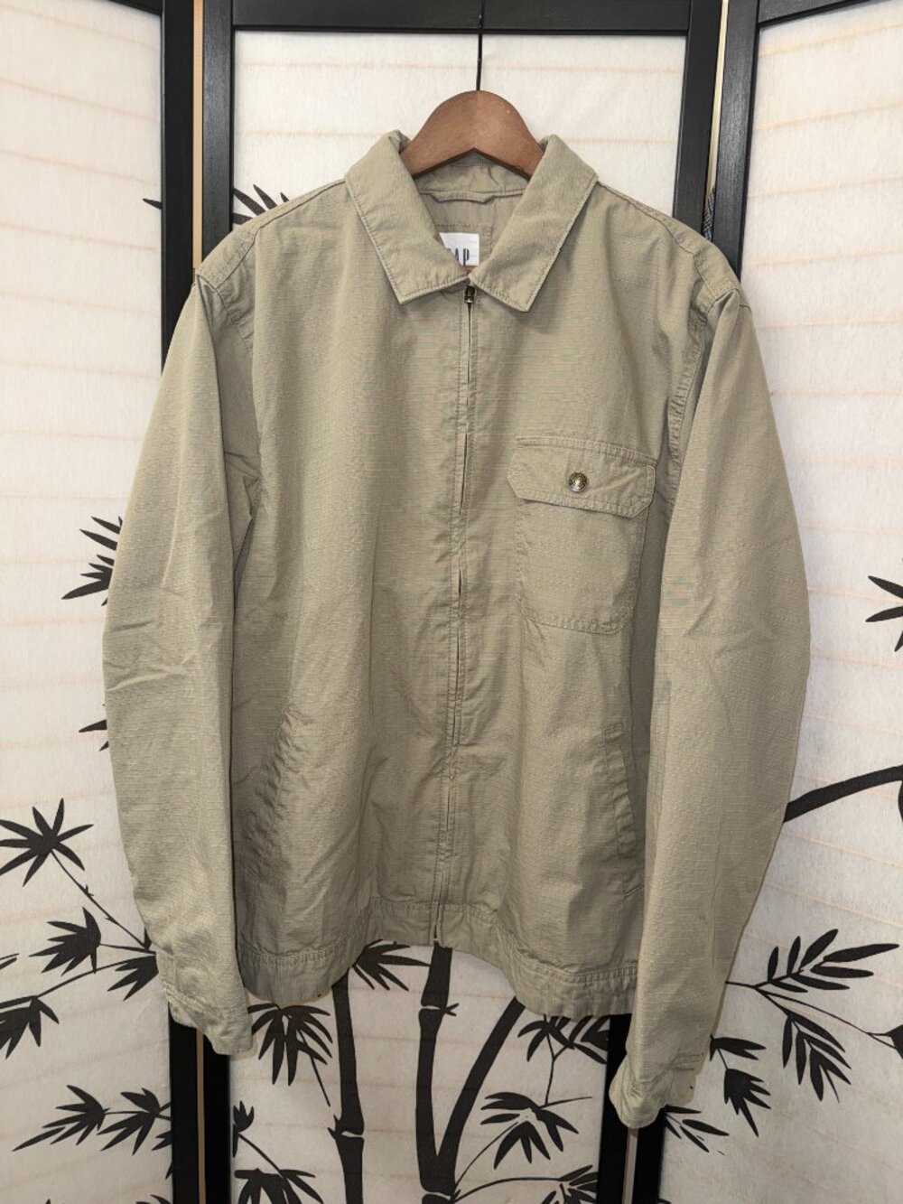 Gap Relaxed Ripstop Utility Jacket